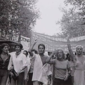 Primera mani trans queer a Barcelona després de la dictadura